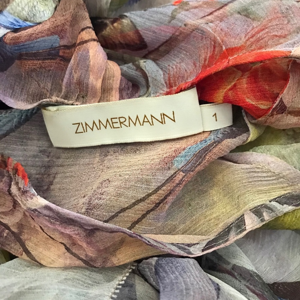 NWOT Zimmerman. Luminous tie side dress - Picture 8 of 13